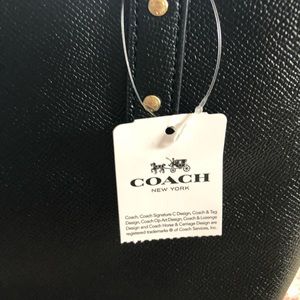 Coach Bags - Brand new black coach purse with two straps. Coach Bags - Brand new black coach purse with two straps.